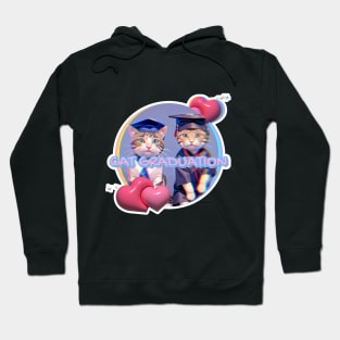 Cat Graduation Hoodie